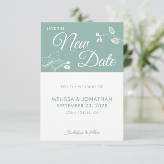 Rett The New Date Hochzeitsaufschub (Stehend Vorderseite)