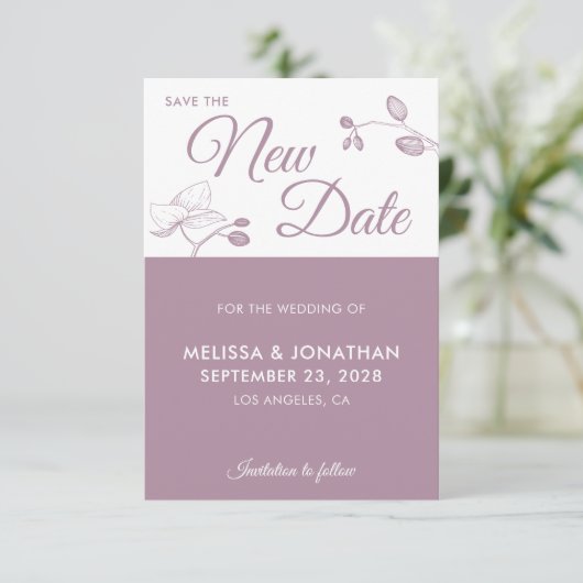 Rett The New Date Hochzeitsaufschub (Stehend Vorderseite)