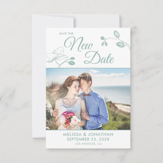 Rett The New Date Hochzeitssaufschub Foto (Vorderseite)