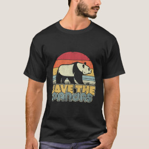 Rett The Pandas Style Panda T-Shirt