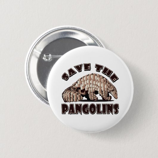 Rett-the-Pangolin Button (Vorne & Hinten)