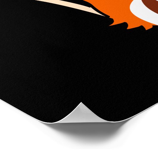 Rett the Red Pandas Niedlich Pet Animal Panda Love Poster (Ecke)