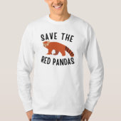 Rett The Red Pandas T-Shirt (Vorderseite)