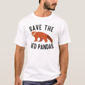 Rett The Red Pandas T-Shirt (Vorderseite)