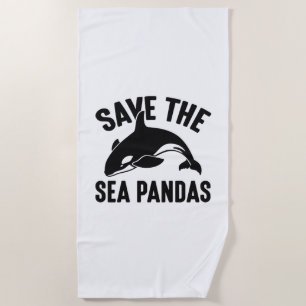Rett the Sea Pandas Strandtuch