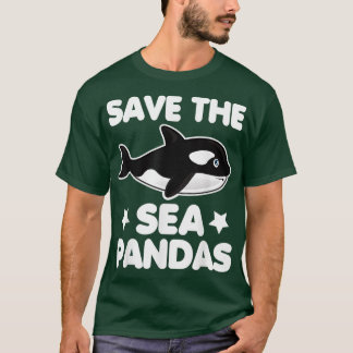 Rett the Sea Pandas Whale Rescue Orca Lover Gesche T-Shirt