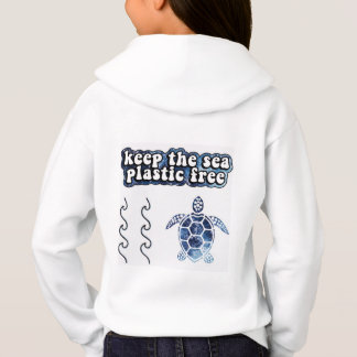 RETT THE TURTLES, Behalt der Meeres-Plastik-freie  Hoodie