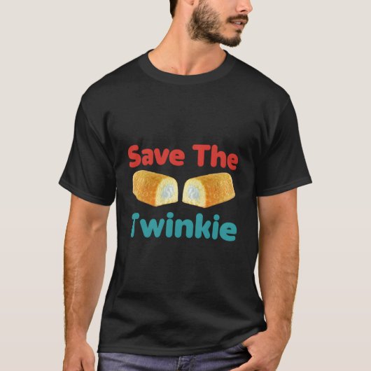 Rett The Twinkie Funny T-Shirt (Vorderseite)