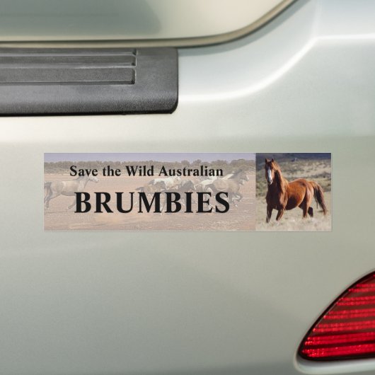 Rett The Wild Australian Brumbies Autoaufkleber (Auf Auto)