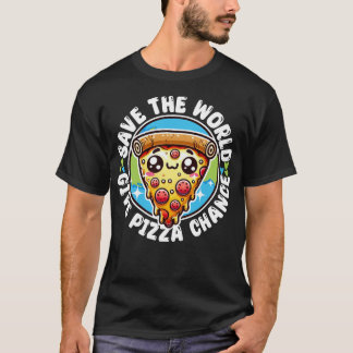 Rett the World Give Pizza Chance T-Shirt