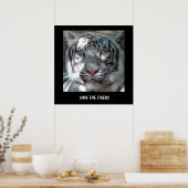 Rett Tiger Poster (Küche)