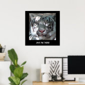 Rett Tiger Poster (Heimbüro)