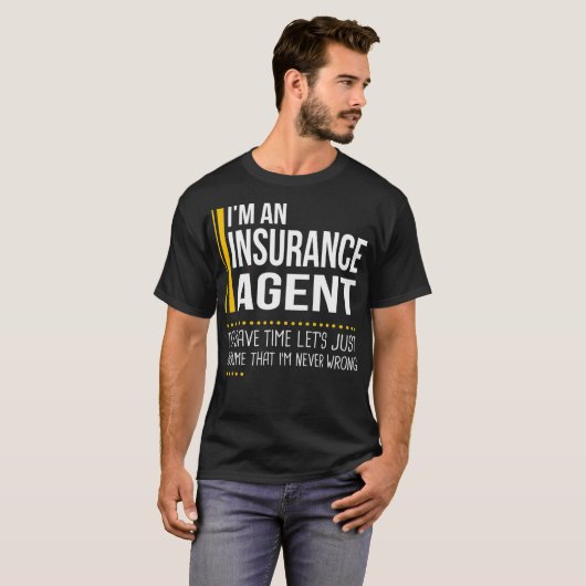 Rett Time Lasse annehmen, dass der Agent der Versi T-Shirt (Vorne ganz)