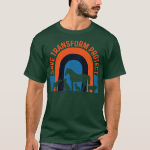 Rett Transform Protect black by el mehdi T-Shirt
