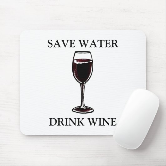 Rett Trinkwein Mousepad (Mit Mouse)