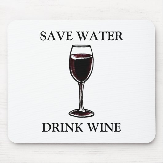 Rett Trinkwein Mousepad (Vorne)