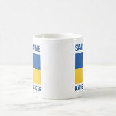 Rett Ukraine Ihre Stimme erheben Kaffeetasse (Mittel)