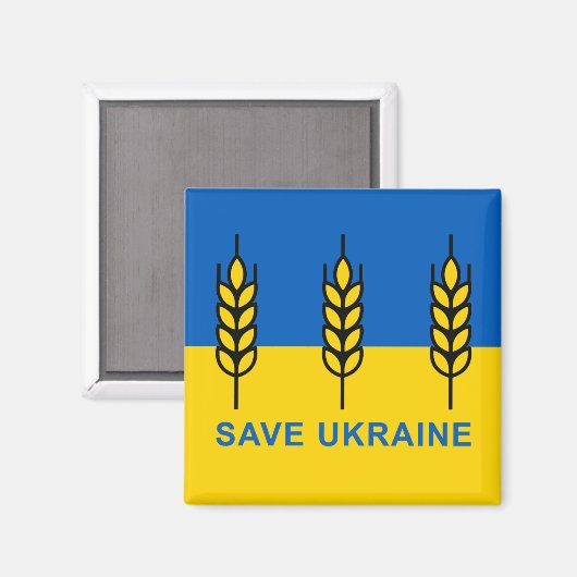 Rett Ukraine Magnet (Vorderseite/Rückseite)