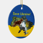 Rett Ukraine Toller Ornament (Rechts)