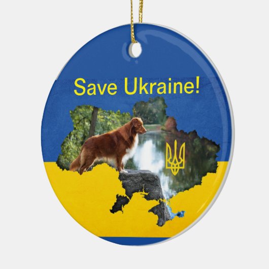 Rett Ukraine Toller Ornament (Links)