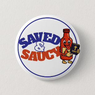 Rett- und Saucy-Taste Button