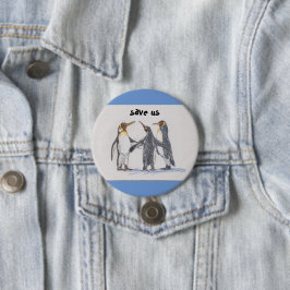 rett uns Pinguin Button