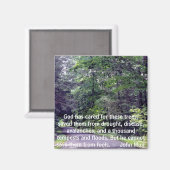 Rett uns von Narren - Magnet (Vorderseite/Rückseite)