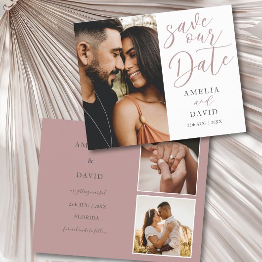 Rett unser Date Pink Budget Foto Hochzeit