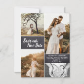 Rett unser neues Date Wedding Foto Ändern Sie das  Magneteinladung (Vorderseite)