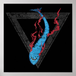 rett unser SOS-Dreieck Poster