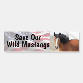 Rett Unser Wild Horses Autoaufkleber