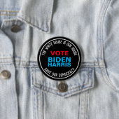 Rett unsere Demokratieabstimmung BIDEN HARRIS Kamp Button (Beispiel)