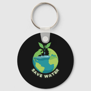 Rett unsere Gewässer - Earth Day Clean Water Conse Schlüsselanhänger
