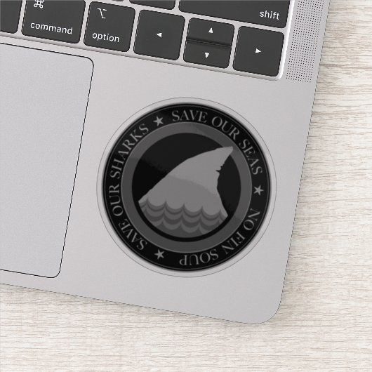 rett unsere Haie Aufkleber (Detail)