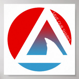 rett unsere Haie-Dreikreise Poster