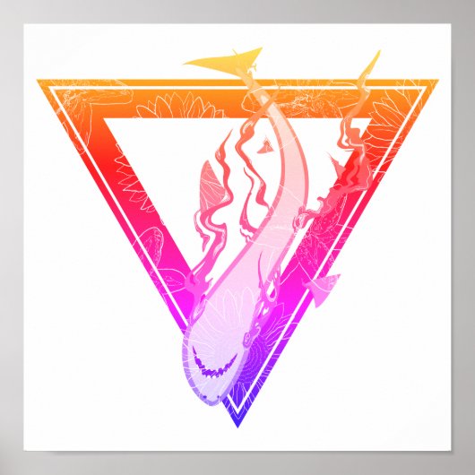 rett unsere Haie SOS Sommerdreieck Poster (Vorne)