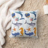 Rett unsere Meere | Meerestiere Kinder Kissen (Decke)