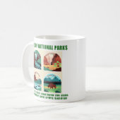 Rett unsere Nationalparks Kaffeetasse (Vorderseite Links)