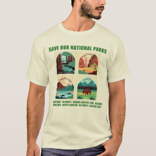 Rett unsere Nationalparks T-Shirt