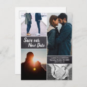 Rett unsere neuen Date Wedding Postkarten mit mode (Vorne/Hinten)