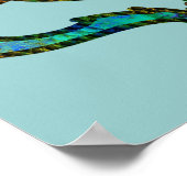 Rett unsere Seebühne Poster (Ecke)