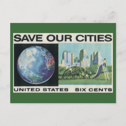 Rett unsere Städte Postkarte (Vorderseite)