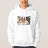 Rett unsere Wildpferde Hoodie (Vorderseite)