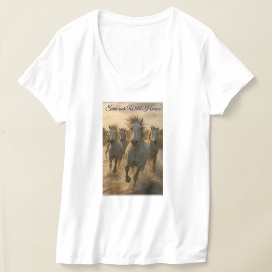 Rett unsere Wildpferde T-Shirt (Ablage )