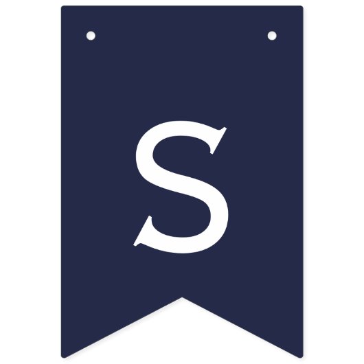 Rett unseren Date Nautical Bunting Foto Prop Wimpelkette (Zweite Fahne)