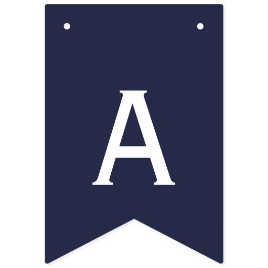 Rett unseren Date Nautical Bunting Foto Prop Wimpelkette (Dritte Fahne)