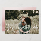 Rett unseren neuen Datumswechsel bei Hochzeitpläne Save The Date (Vorne/Hinten)