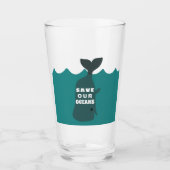 Rett unseren Ozeanwald Glas (Vorderseite)