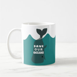 Rett unseren Ozeanwald Kaffeetasse