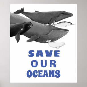 Rett unseren Ozeanwald Poster